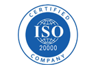 ISO 20000 certified company