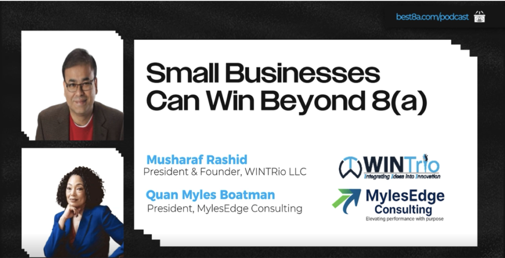 WINTrio Featured on Best8a Podcast: Delivering Measurable Results in Federal Modernization